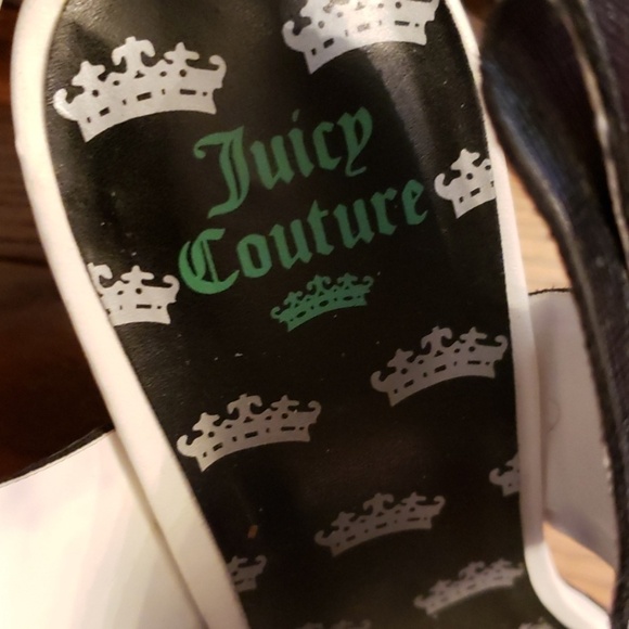 JUICY COUTOURE strappy wedges size 10 - Picture 2 of 5